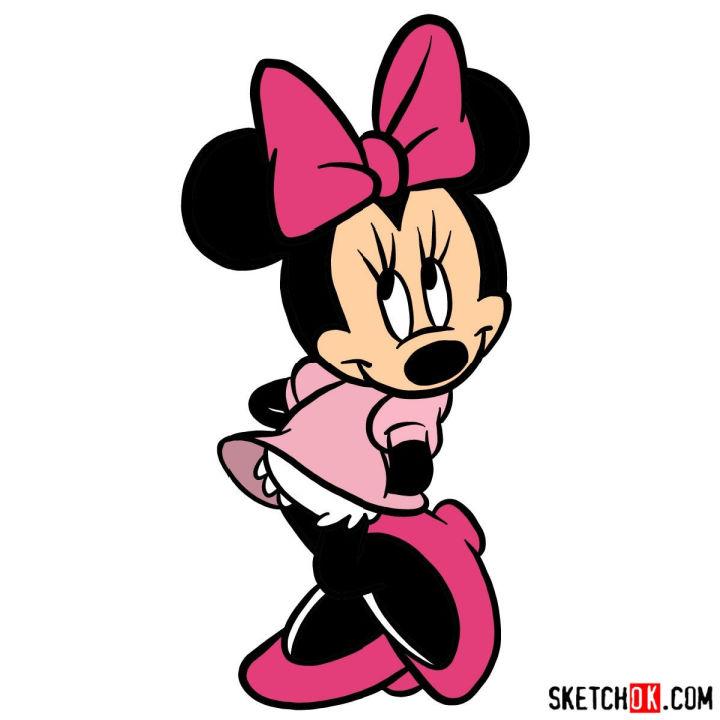 Minnie Mouse Drawing for Beginners