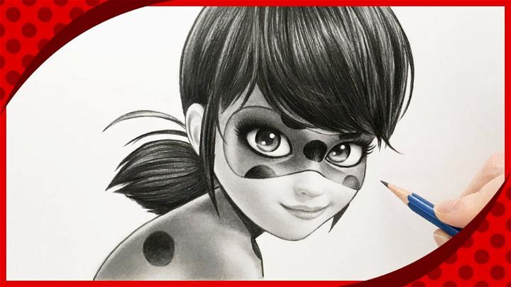 Miraculous Ladybug from Disney Drawing