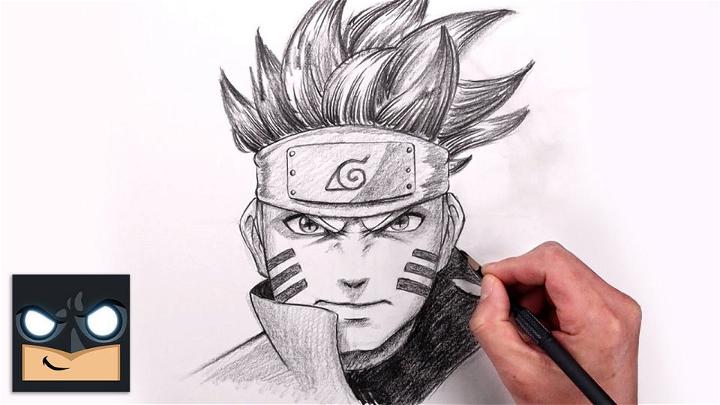 Naruto Kurama Mode Drawing