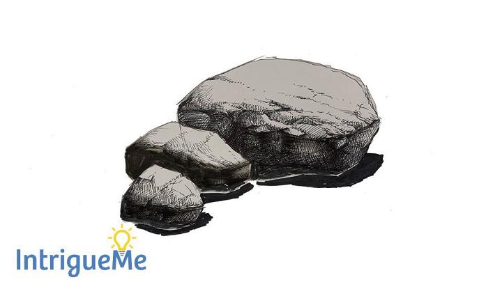 rocks drawing