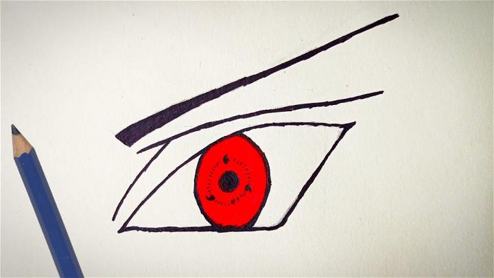 Sharingan Eye Picture to Draw