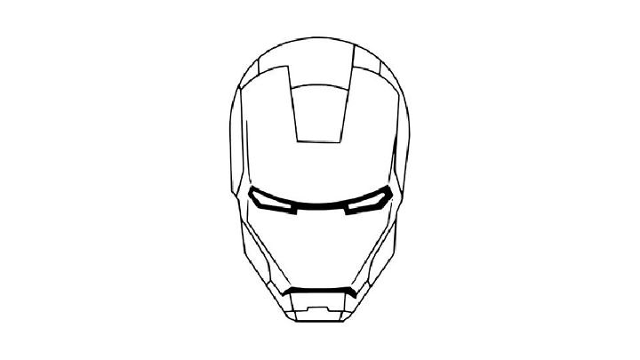 How to Draw Iron Spider from Avengers  Really Easy Drawing Tutorial