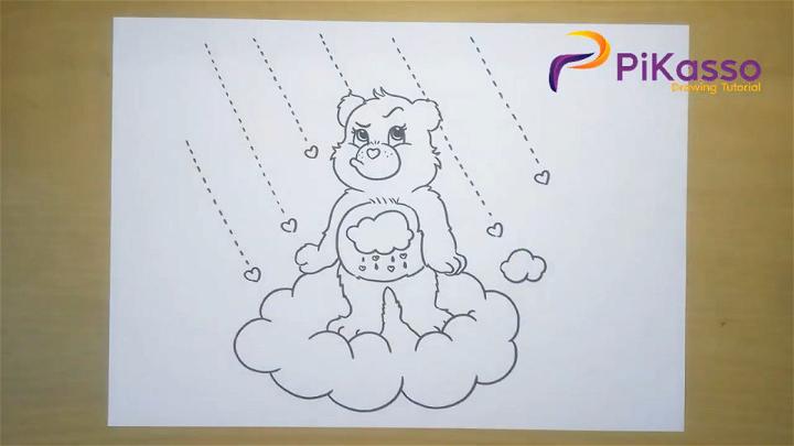 Sketch Care Bear Drawing