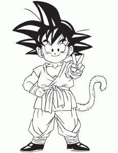 25 Free Goku Coloring Pages for Kids and Adults