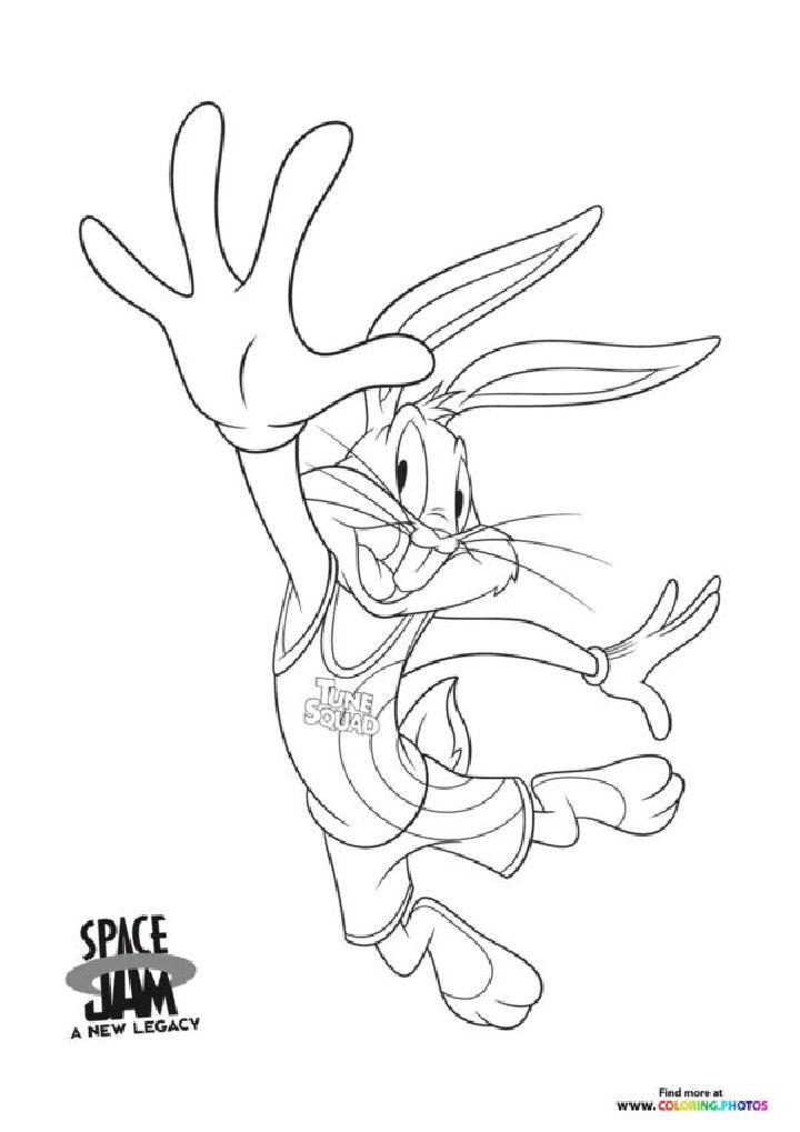 Space Jam Coloring Pages and Printables