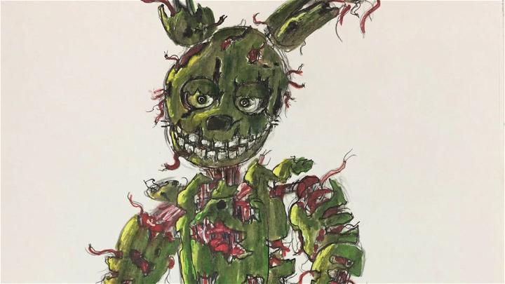 Springtrap Picture Drawing