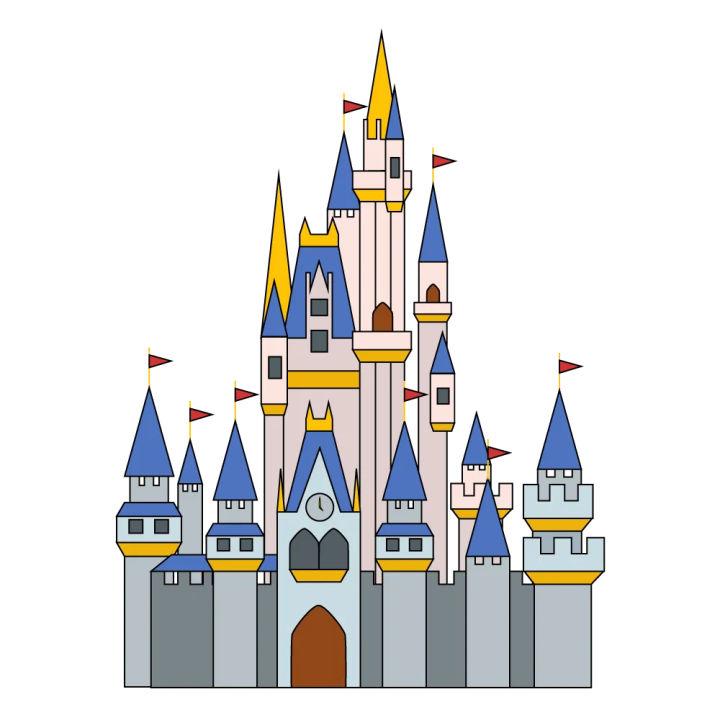Step By Step Disney Castle Drawing
