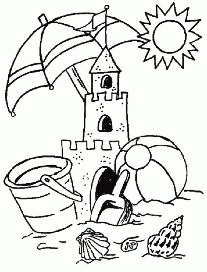 Summertime Coloring Pages and Printables
