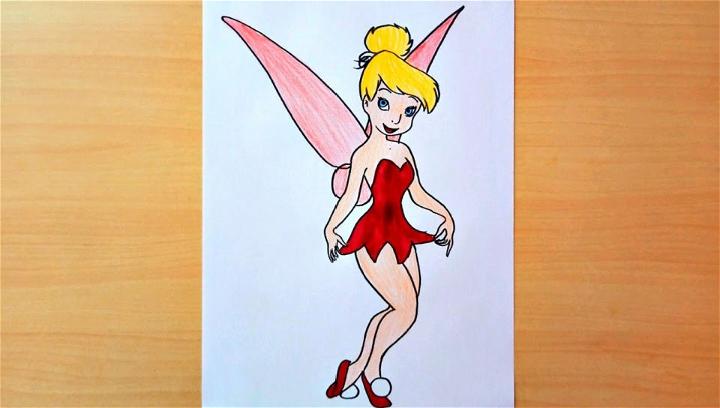 Tinkerbell Picture to Draw