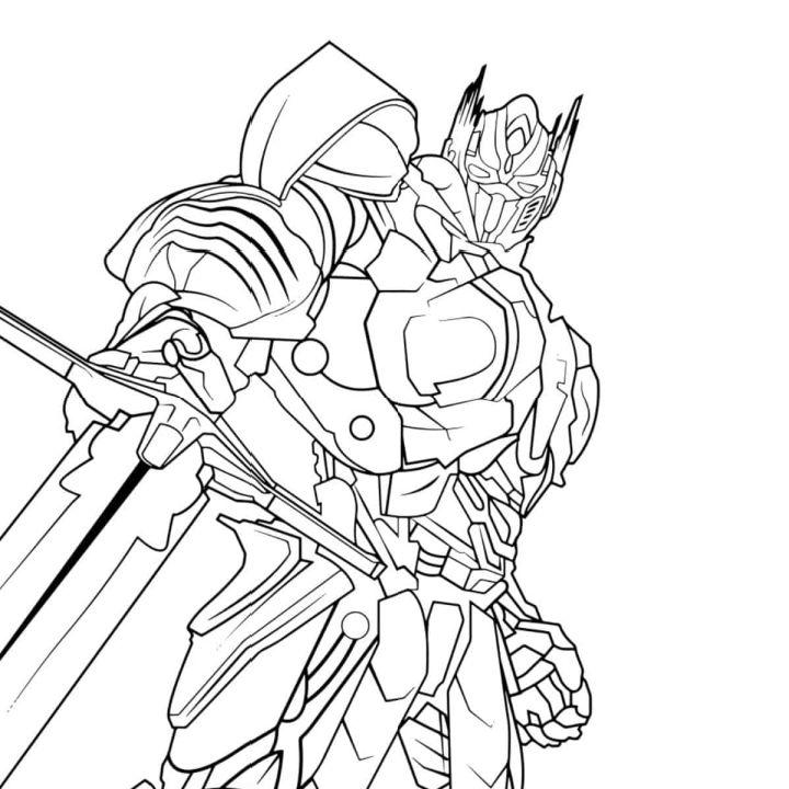 Transformers Coloring Pages to Print