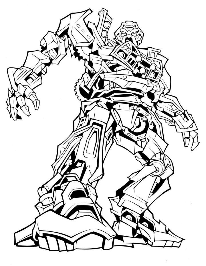 Transformers Coloring Sheets