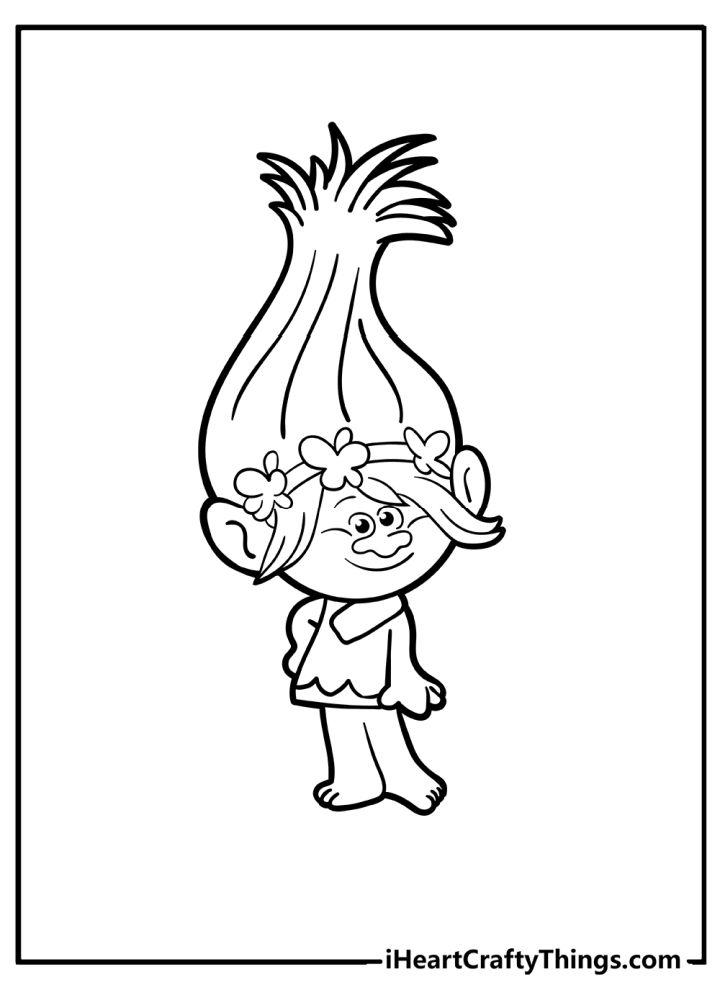 Troll Coloring Book Pages