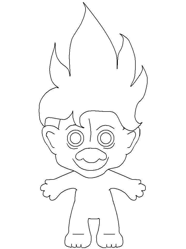Trolls Coloring Pages and Activities