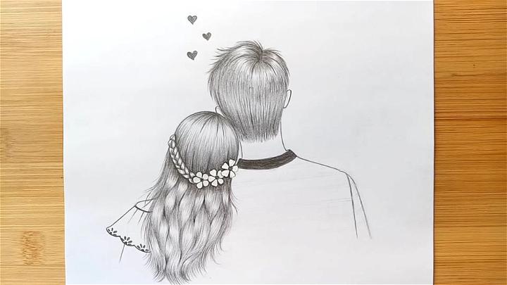 Valentines Day Drawing Beautiful Image  Drawing Skill