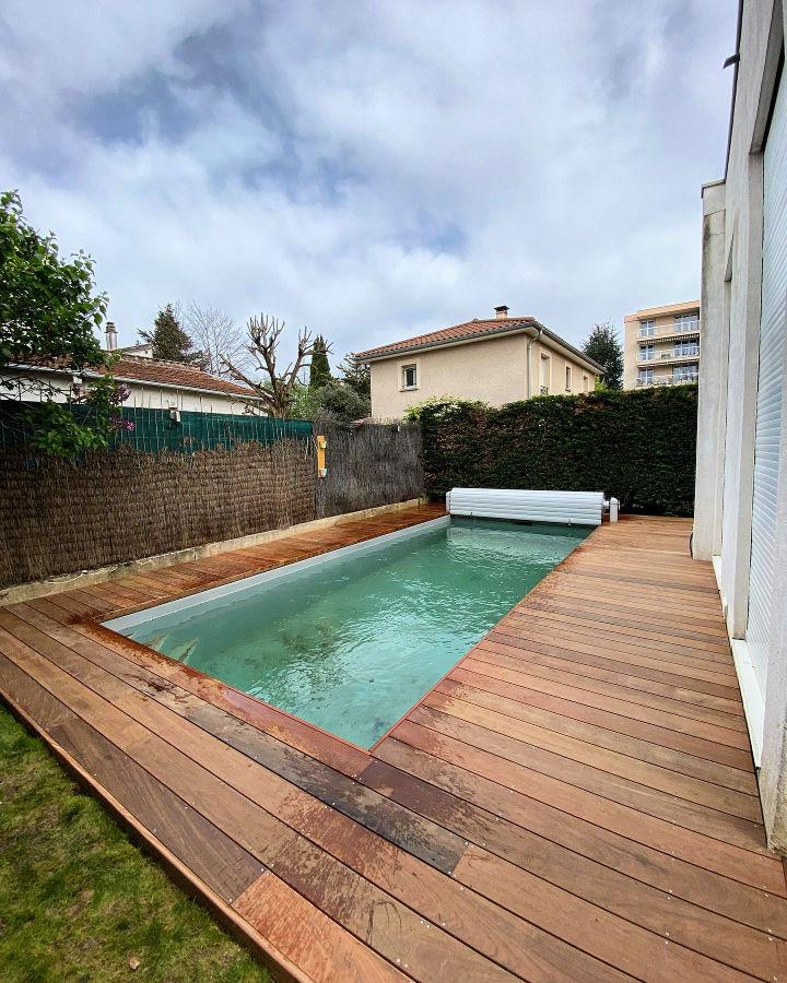 Wooden Pool Deck
