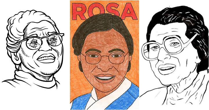15 Easy Rosa Parks Drawing Ideas - How to Draw Rosa Parks