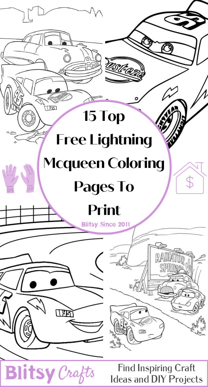 15 Free Lightning McQueen Coloring Pages For Kids And Adults
