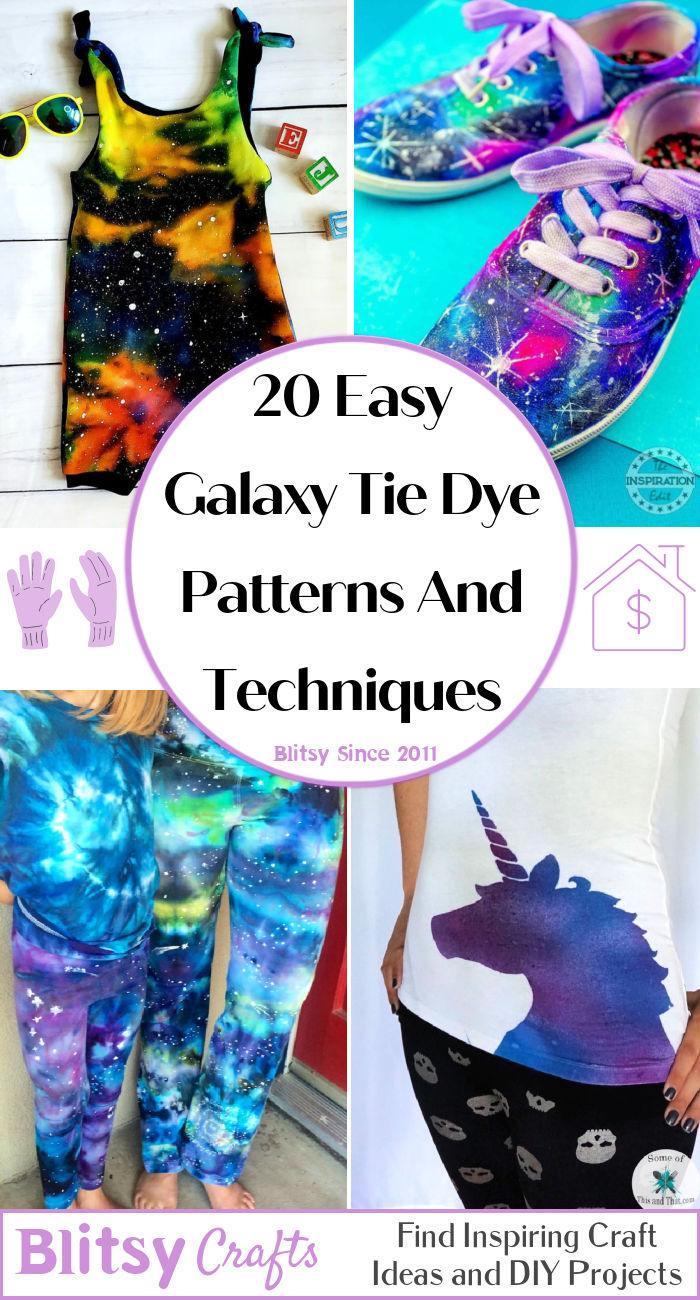 EASY DIY Galaxy Shirt  Diy galaxy, Tie dye diy, Galaxy shirt