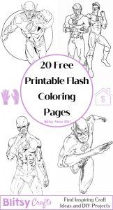 20 Free Flash Coloring Pages for Kids and Adults