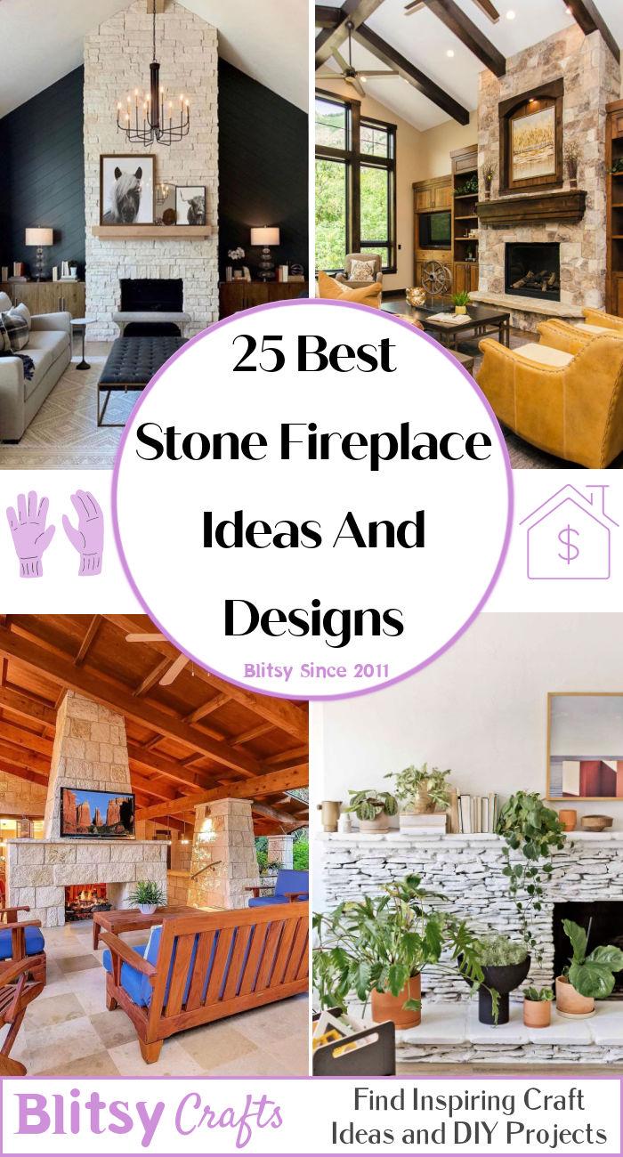 Best Stone Fireplace Ideas And Designs
