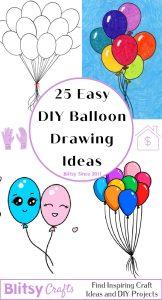 25 Easy Balloon Drawing Ideas - How to Draw Balloons
