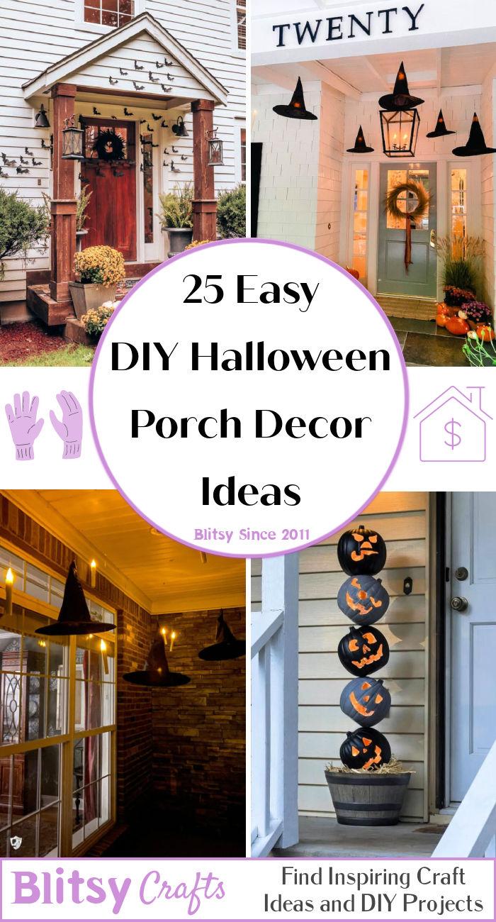 25 Scary Halloween Porch Decor Ideas - Front Porch Halloween Decoration Ideas - Halloween Porch Ideas