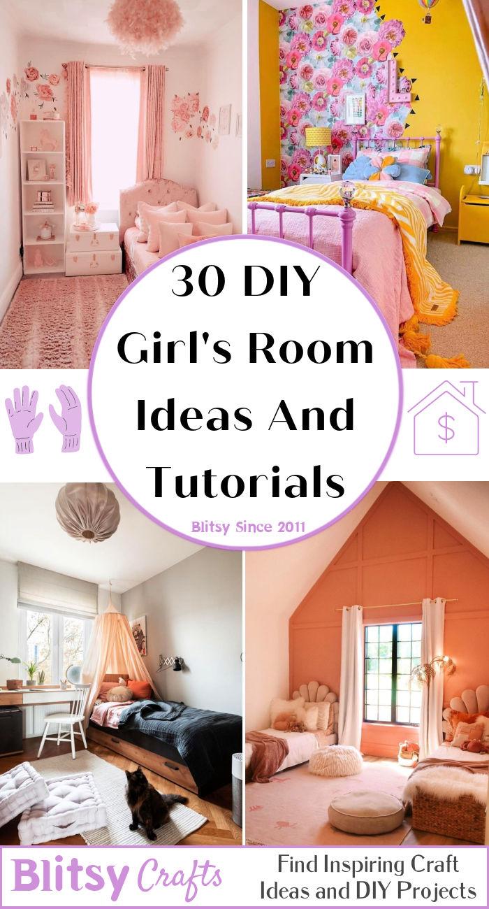 DIY Girls Room Ideas And Tutorials