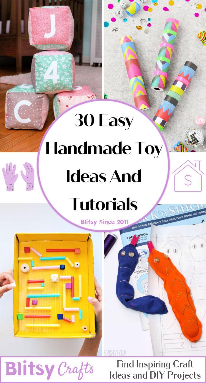 Easy Handmade Toy Ideas And Tutorials