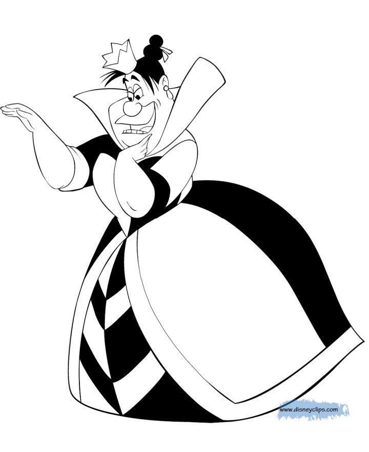 Alice in Wonderland Coloring Pages Printable