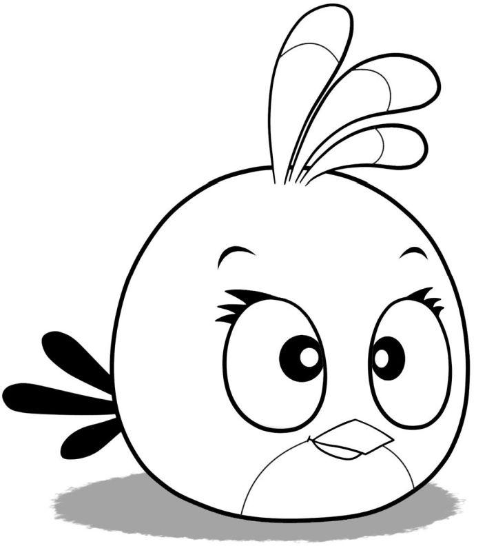 Angry Birds Coloring Pages and Activities