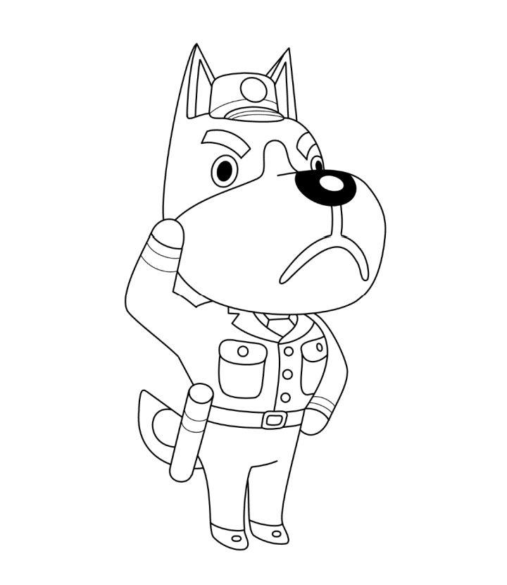 Animal Crossing Coloring Pages to Download