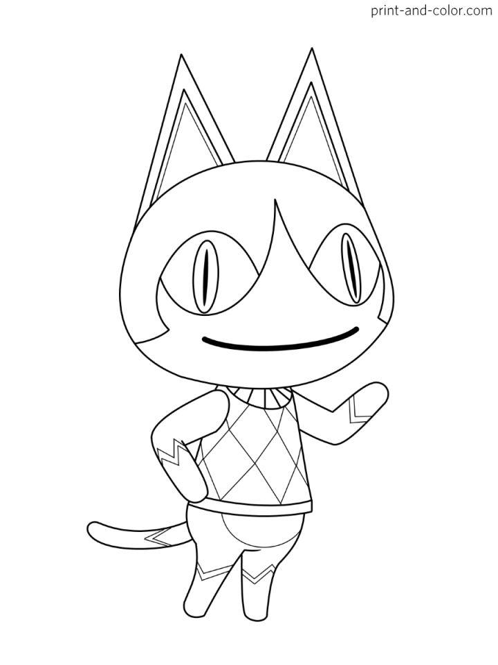 Animal Crossing Coloring Pages, Tracer Pages, and Posters