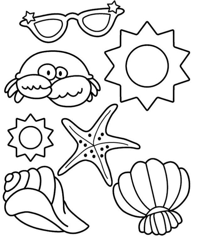 August Coloring Book Pages