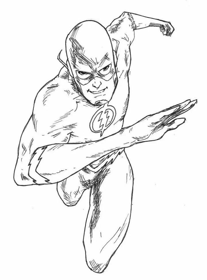 Awesome Flash Coloring Pages