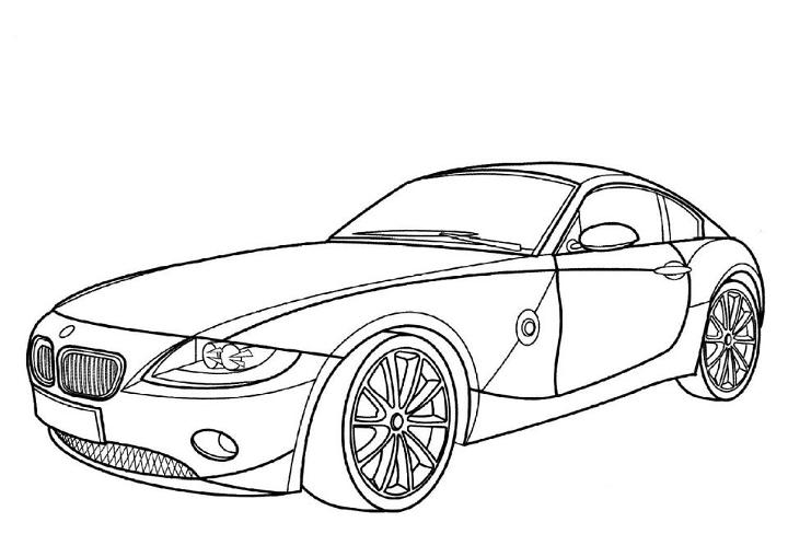BMW Coloring Pages Tracer Pages and Posters