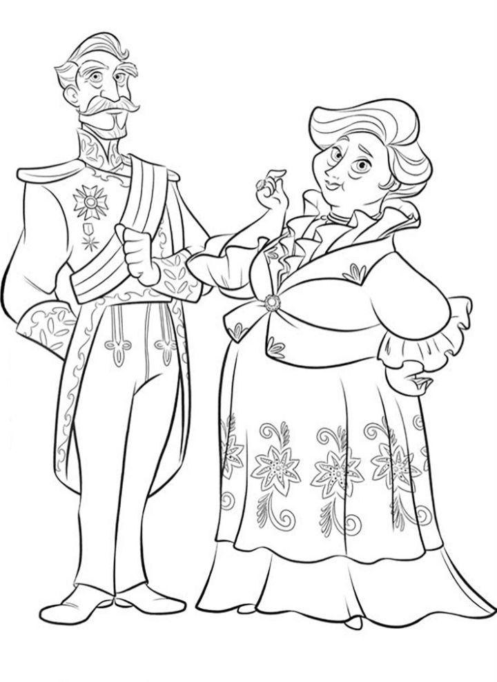 Beautiful Elena of Avalor Coloring Page
