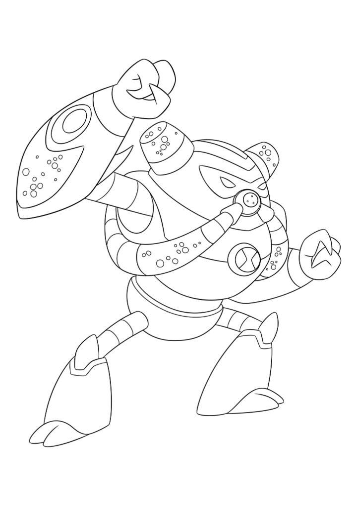 Ben Coloring Page to Print