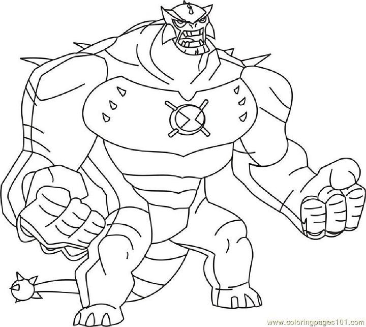 Ben Coloring Pages to Download