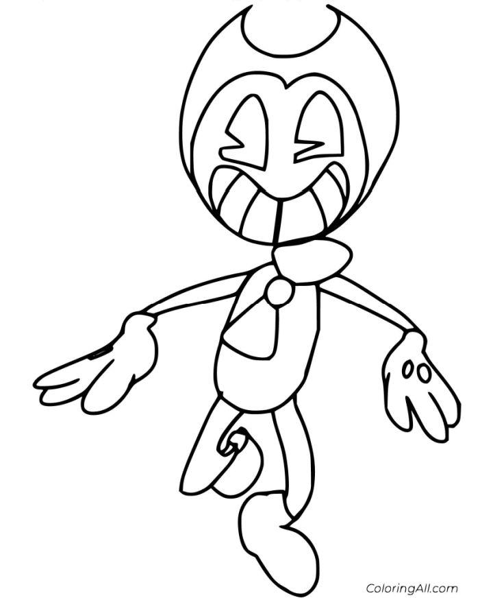Bendy Coloring Pages to Print