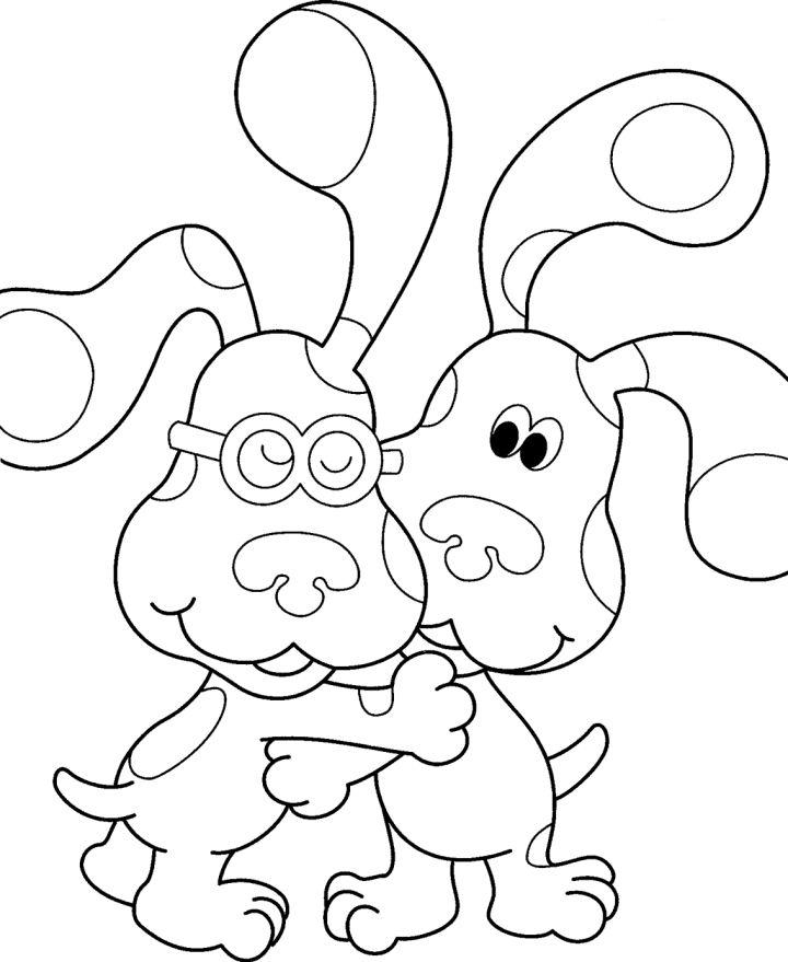 Blues Clues Coloring Pictures to Color