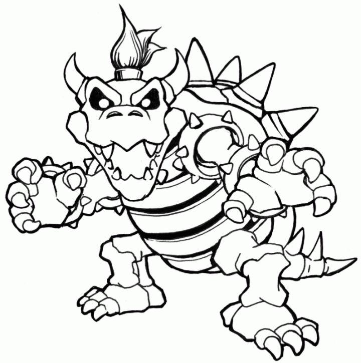 Bowser Jr Coloring Pages