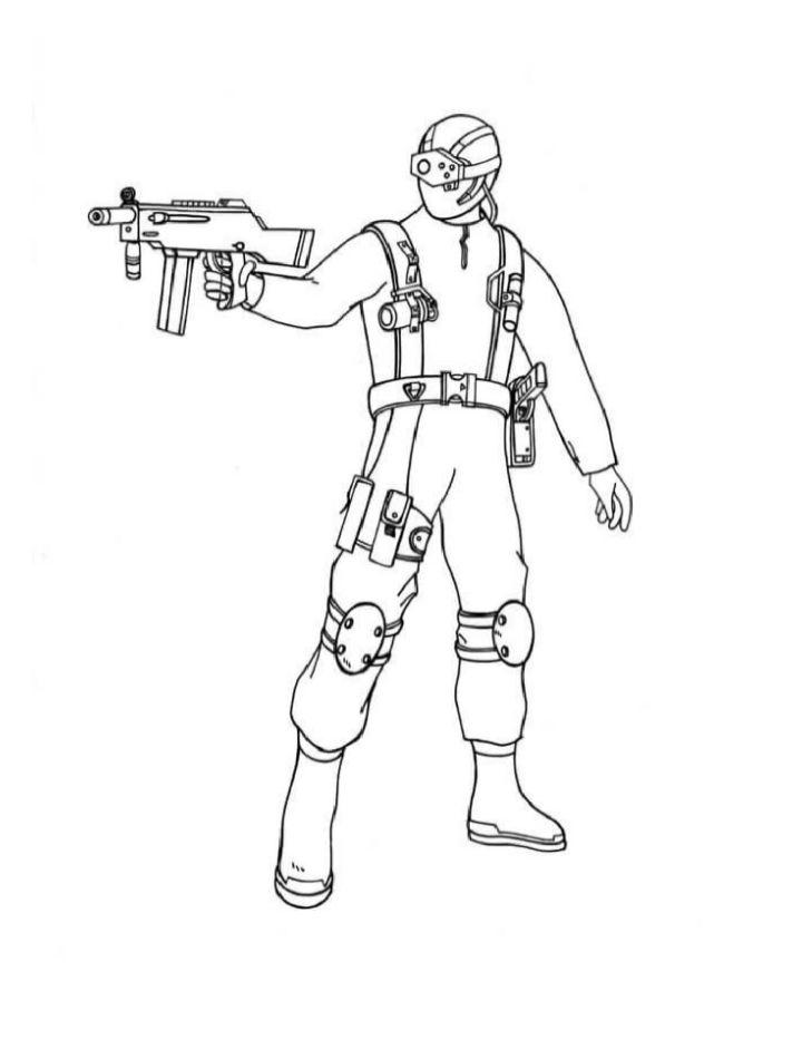 Call of Duty Coloring Book Pages