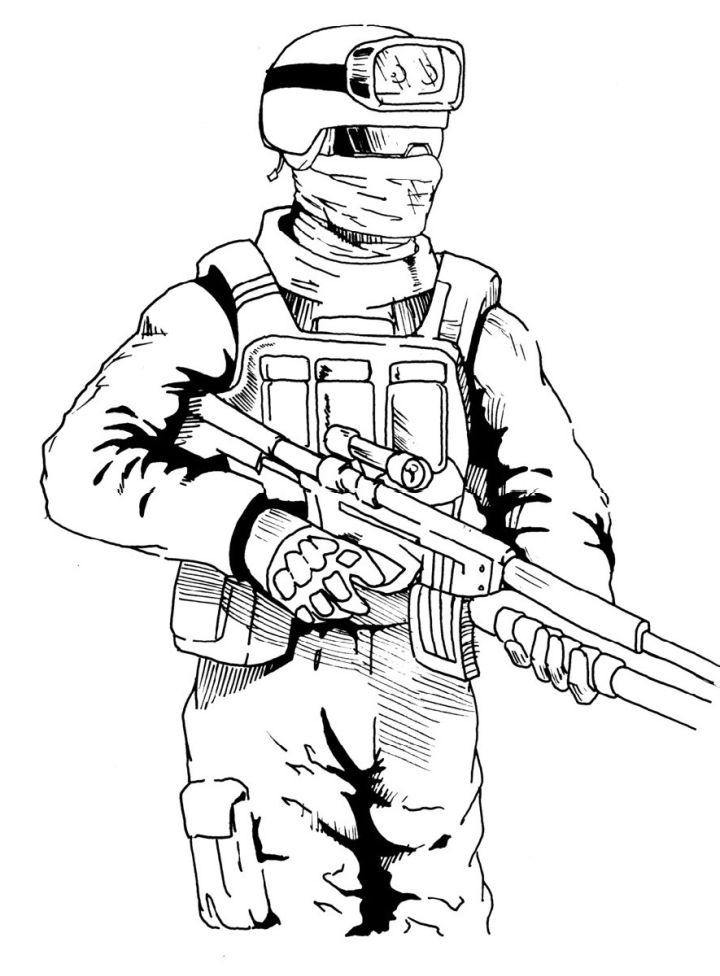 Call of Duty Coloring Pages to Print