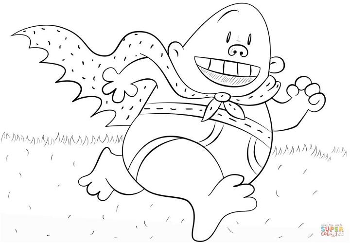 Captain Underpants Coloring Pages and Printables