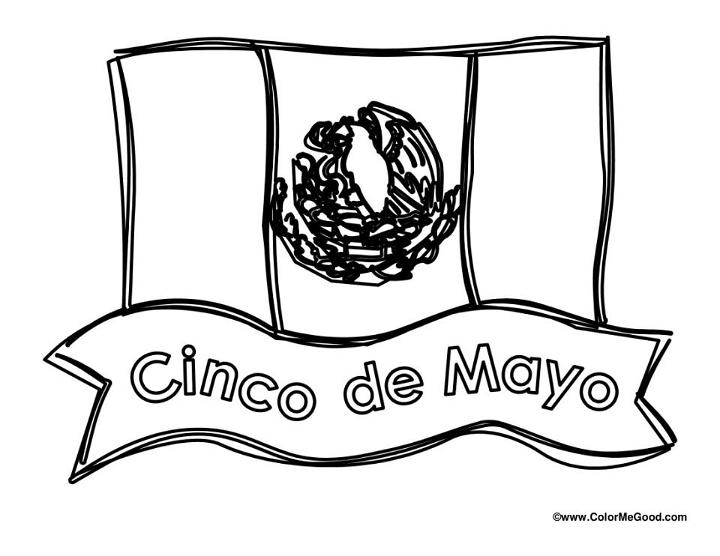 Cinco De Mayo Coloring Pages for Toddlers