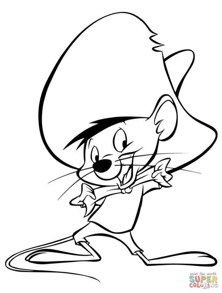 Cinco De Mayo Mouse Coloring Page