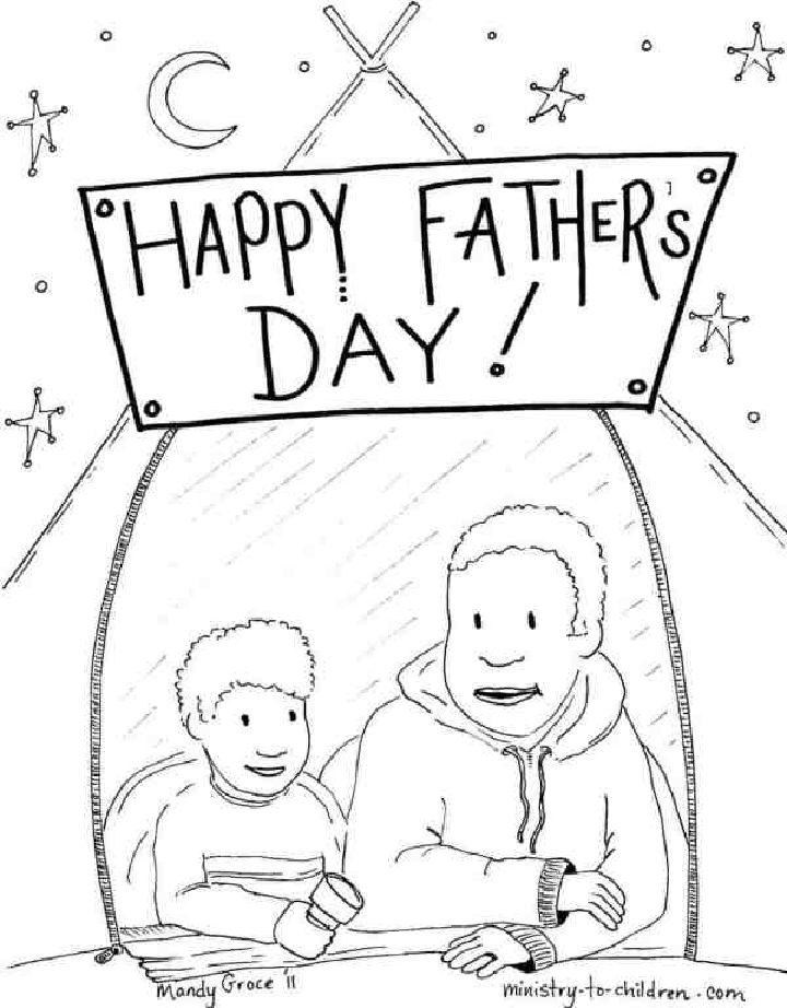 Coloring Pages for Fathers Day