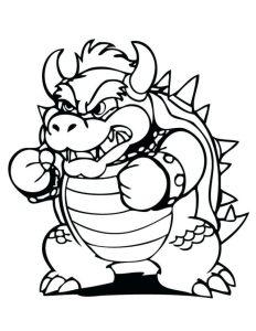 20 Free Bowser Coloring Pages for Kids and Adults