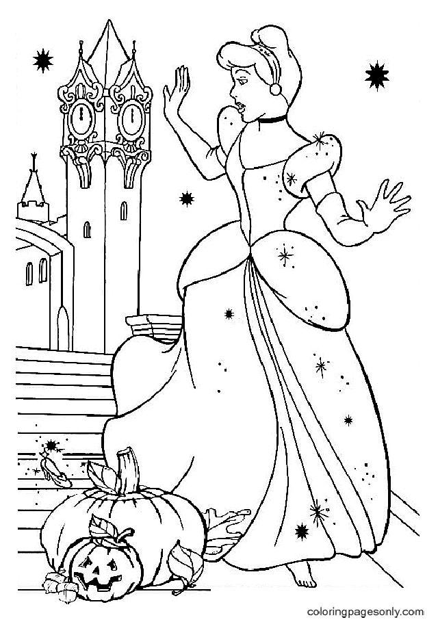 Coloring Pages of Disney Halloween