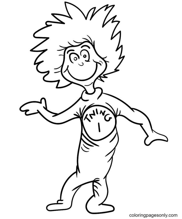Coloring Pages of Dr Seuss